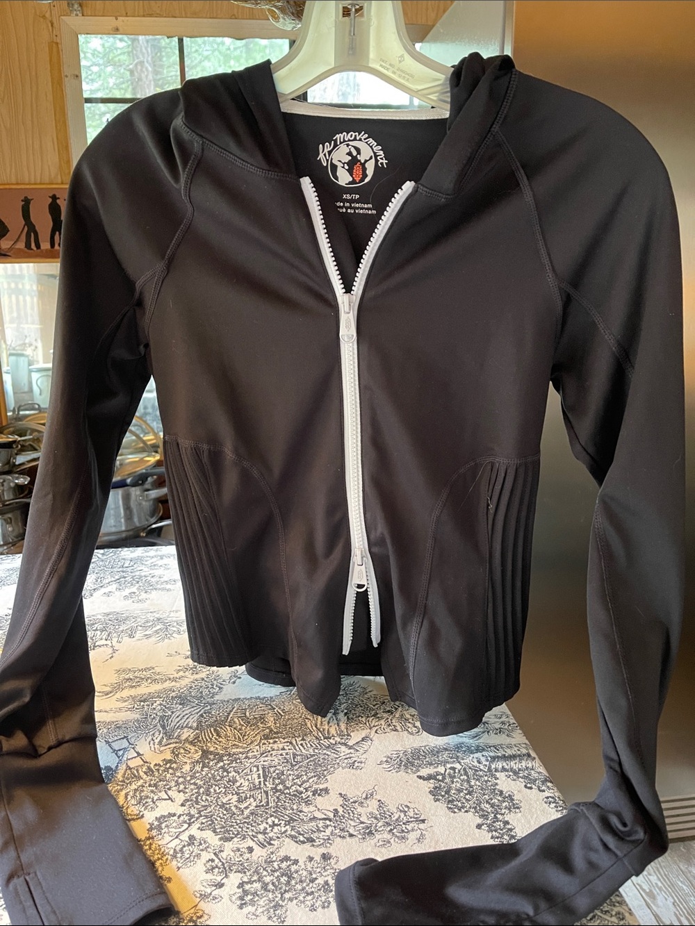 Free People black hoodie